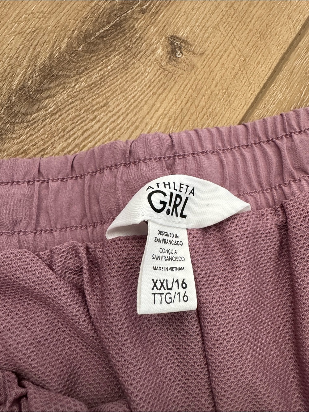 ATHLETA GIRL PANTS SIZE XXL - WOMENS SIZE XS/S (29-30” waist) - Picture 5 of 9